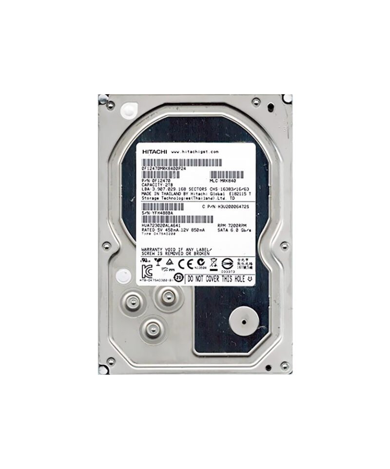 HARD DISK 2TB SATA3 7200RPM HITACHI