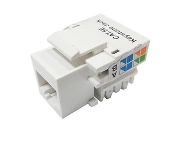 seclan keystone jack rj45 fêmea
